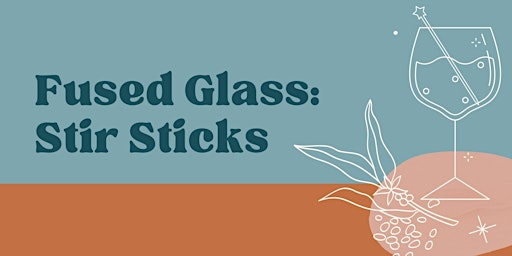 Imagen principal de Fused Glass - Stir Sticks