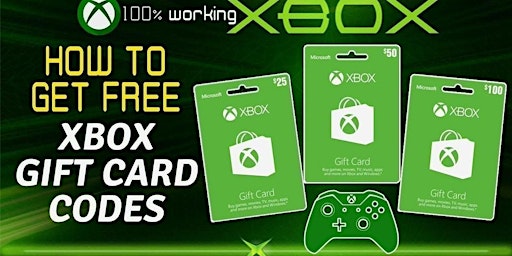 (((Exclussive Giveaway))) Free Xbox Codes Giveway 2024-Free Xbox Gift Cards primary image
