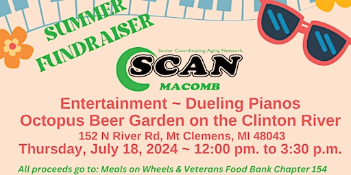 SCAN Macomb July Fundraiser primary image