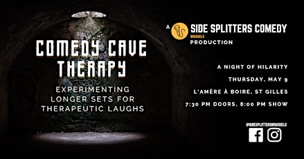 Side Splitters Comedy Club presents: Comedy Cave Therapy