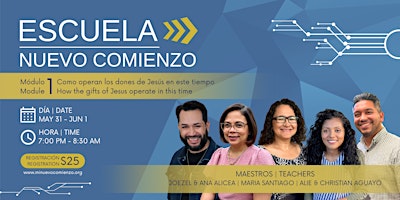 Escuela Ministerial Nuevo Comienzo | School of Ministry  primärbild