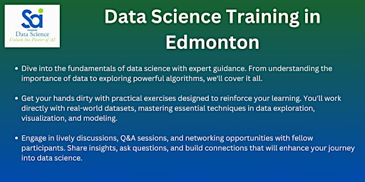 Data Science Training in Edmonton primary image
