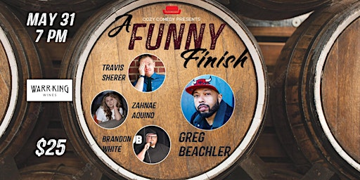 Primaire afbeelding van Comedy! A Funny Finish: Greg Beachler!