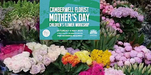 Hauptbild für Camberwell Florist Mother's Day Flower Workshop, Saturday 4 May 2024