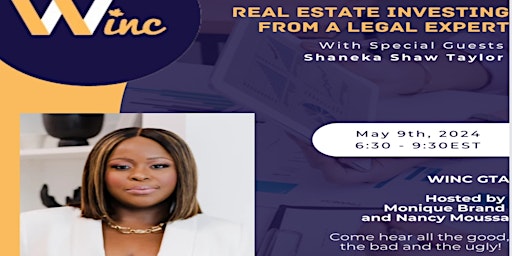 Primaire afbeelding van WINC Real Estate Investing From A Legal Expert