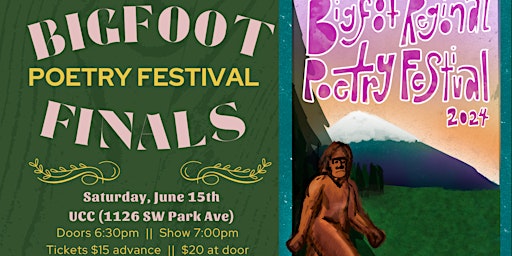 Imagem principal do evento The Bigfoot Poetry Festival - Finals Stage