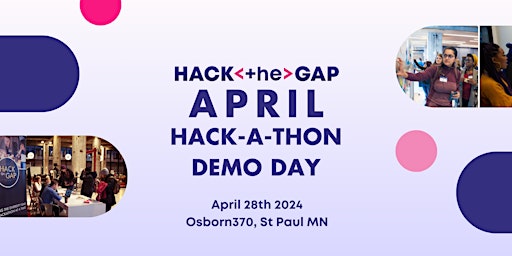 Imagem principal do evento Hack the Gap Demo Day 2024