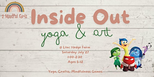 Imagem principal do evento The Inside Out Yoga & Art Camp (Come Meet Your Emotions!)