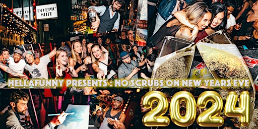 Imagem principal do evento No Scrubs: 2024 New Years Eve 90s Hip Hop and R&B Party (Free Champagne!)