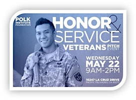 Polk Institute Foundation All-Commers Pitch Competition, Symposium & Honor Military primary image