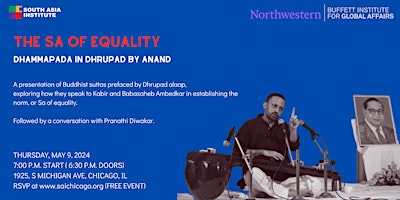 Primaire afbeelding van THE SA OF EQUALITY: Dhammapada in Dhrupad by Anand