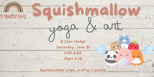 Primaire afbeelding van The Squishmallow Yoga & Art Camp