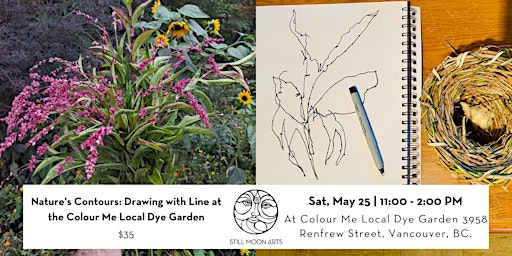Imagen principal de Nature's Contours: Drawing with Line at the Dye Garden