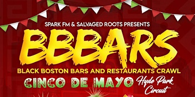 Imagem principal do evento BBBARS : Cinco de Mayo (Boston Black Bar & Restaurant Tour)