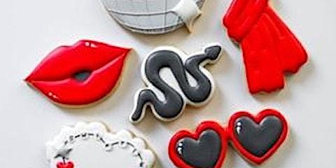 Imagem principal do evento "In My Cookies & Beer Era" Taylor Swift Cookie Decorating Class and Trivia