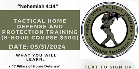 Tactical Home Defense & Protection Training
