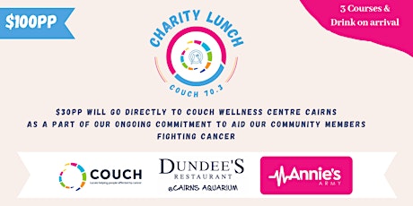 COUCH 70.3 Charity Lunch - Dundee's @ Cairns Aquarium