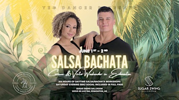 Imagem principal do evento Salsa Bachata Weekender with Victor Alexis and Corinne Tardieu