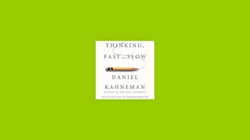 Primaire afbeelding van epub [Download] Thinking, Fast and Slow BY Daniel Kahneman pdf Download