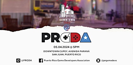 PRGDA Community Hangout @ Downtown Cupey!