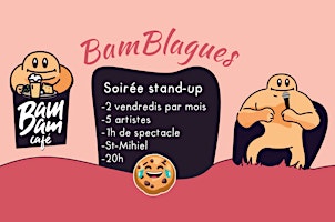 Imagem principal do evento Bam blagues #24 - Soirée stand-up