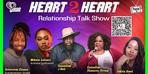 Imagem principal do evento HEART 2 HEART RELATIONSHIP TALK SHOW