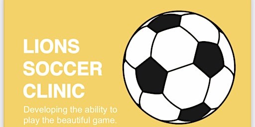 Hauptbild für Soccer Clinic Package - 5 sessions on Saturdays