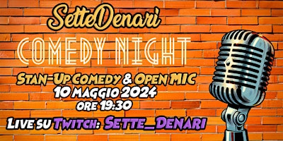 Sette Denari Comedy Night primary image
