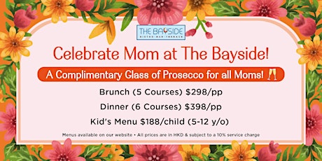 Spectacular Mother's Day Brunch by the Bay