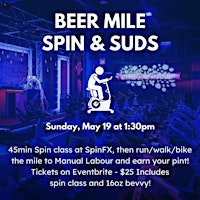 BEER MILE Spin &Suds primary image