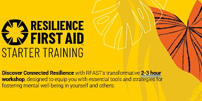Hauptbild für Resilience First Aid Starter Training