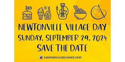 Imagen principal de Newtonville Village Day 2024-Vendor Booth Registration!