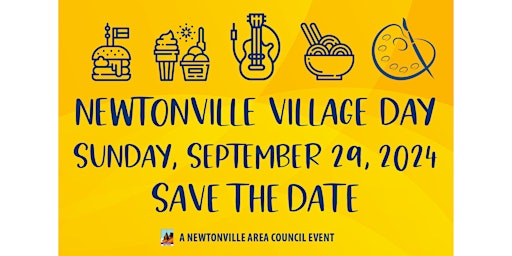 Immagine principale di Newtonville Village Day 2024-Vendor Booth Registration! 