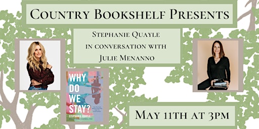 Imagem principal do evento Stephanie Quayle in conversation with Julie Menanno