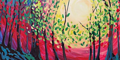 Colorful Copse  - Paint and Sip by Classpop!™ primary image