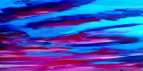Under the Blue and Purple Sky - Paint and Sip by Classpop!™