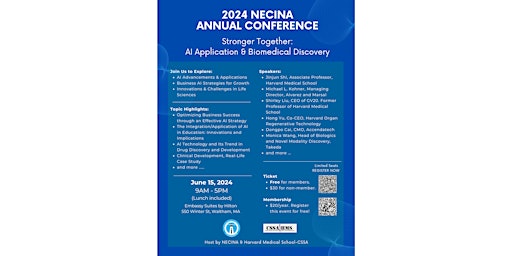 Imagem principal do evento Stronger Together: AI Application + Biomedical Discovery