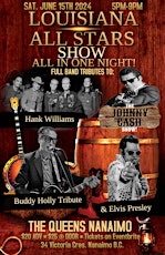 JOHNNY CASH, ELVIS, BUDDY HOLLY & HANK WILLIAMS FULL BAND TRIBUTES LIVE!