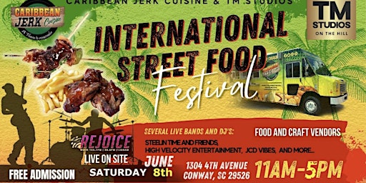 Imagem principal do evento Conway INTERNATIONAL STREET FOOD FESTIVAL