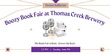 Boozy Book Fair at Thomas Creek Brewery