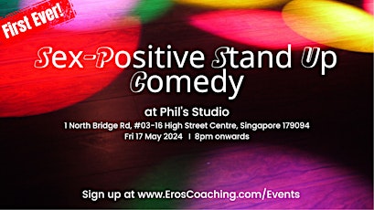 1st Sex-Positive Comedy Show in Singapore