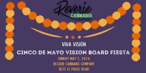 Primaire afbeelding van Viva visión! Cinco De Mayo Vision Board Fiesta