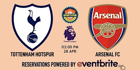 Immagine principale di Tottenham v Arsenal | Premier League - Sports Pub La Latina 
