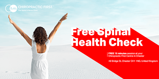 Imagem principal do evento Free Spinal Health Check At Our Chester Clinic
