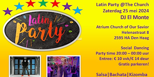 Latin Party @The Church primary image