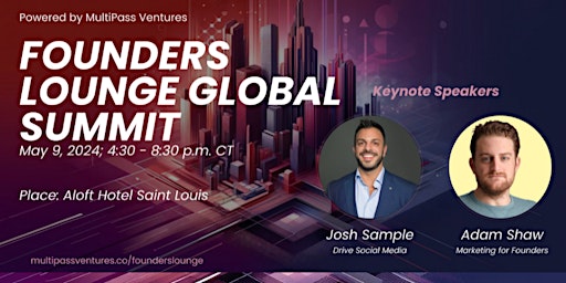 Hauptbild für Founders Lounge Global Summit