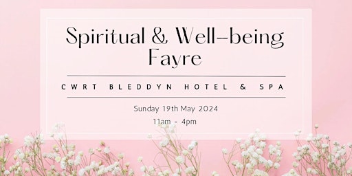 Imagem principal do evento Spiritual & Wellbeing Fayre