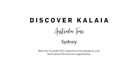 Discover Kalaia - Australia (Sydney) primary image