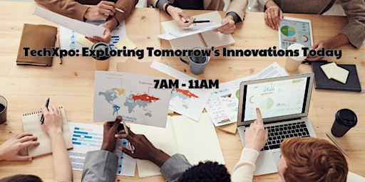 Primaire afbeelding van TechXpo: Exploring Tomorrow's Innovations Today