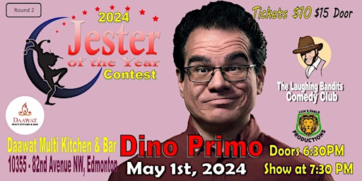 Imagem principal do evento Jester of the Year Contest - Daawat Multi Kitchen Starring Dino Primo